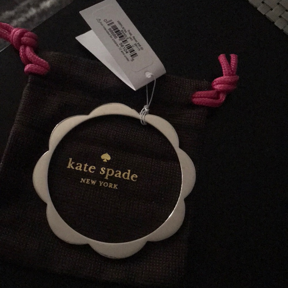 Silver Kate Spade Bangle